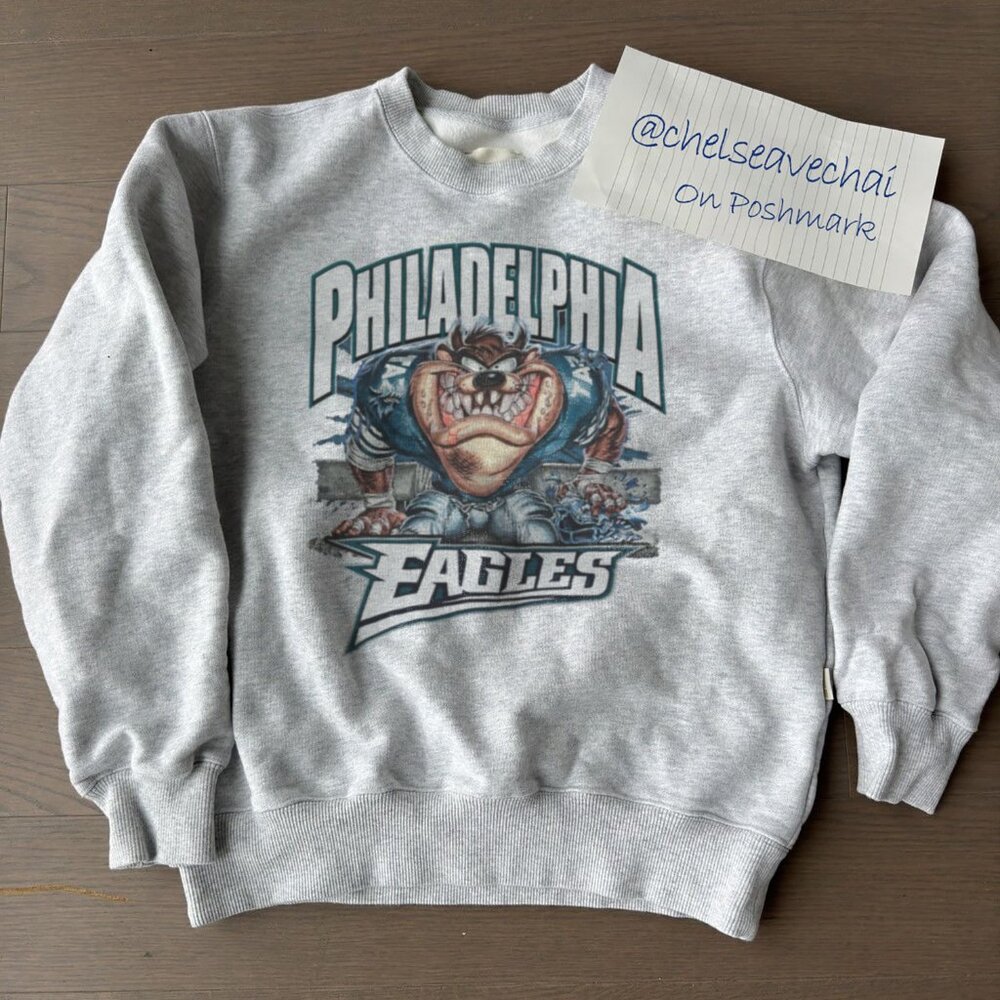 Vintage Philadelphia Eagles Football TAZ Sweatshirt, Retro 90s Men Women Shirt